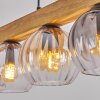 Koyoto hanging light, globe light, pendant light Ecru, black, 5-light sources