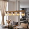 Koyoto hanging light, globe light, pendant light Ecru, black, 5-light sources