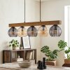 Koyoto hanging light, globe light, pendant light Ecru, black, 5-light sources