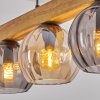 Koyoto hanging light, globe light, pendant light Ecru, black, 5-light sources