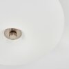 Molak ceiling light matt nickel, 2-light sources
