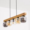 Ripoll hanging light, globe light, pendant light Ecru, black, 5-light sources