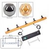 Ripoll hanging light, globe light, pendant light Ecru, black, 5-light sources