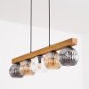 Ripoll hanging light, globe light, pendant light Ecru, black, 5-light sources
