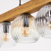 Ripoll hanging light, globe light, pendant light Ecru, black, 5-light sources