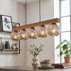 Ripoll hanging light, globe light, pendant light Ecru, black, 5-light sources