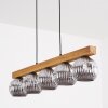 Ripoll hanging light, globe light, pendant light Ecru, black, 5-light sources