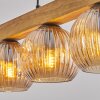 Ripoll hanging light, globe light, pendant light Ecru, black, 5-light sources