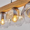 Ripoll hanging light, globe light, pendant light Ecru, black, 5-light sources