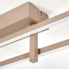 Kiron ceiling light LED sand-coloured, 1-light source