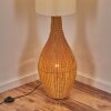 Nalek floor lamp brown, Wood like finish, 2-light sources