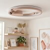 Miral ceiling light LED sand-coloured, 1-light source, Remote control