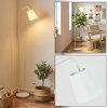 Talor floor lamp white, 1-light source