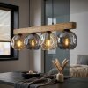 Ripoll hanging light, globe light, pendant light Ecru, black, 4-light sources