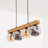 Ripoll hanging light, globe light, pendant light Ecru, black, 4-light sources