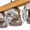 Ripoll hanging light, globe light, pendant light Ecru, black, 4-light sources