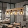 Ripoll hanging light, globe light, pendant light Ecru, black, 4-light sources