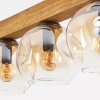 Ripoll hanging light, globe light, pendant light Ecru, black, 4-light sources