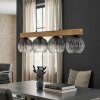 Koyoto hanging light, globe light, pendant light Ecru, black, 4-light sources