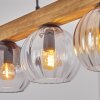 Koyoto hanging light, globe light, pendant light Ecru, black, 4-light sources