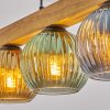 Koyoto hanging light, globe light, pendant light Ecru, black, 5-light sources