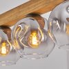 Ripoll hanging light, globe light, pendant light Ecru, black, 4-light sources