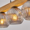 Ripoll hanging light, globe light, pendant light Ecru, black, 4-light sources