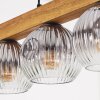 Ripoll hanging light, globe light, pendant light Ecru, black, 5-light sources