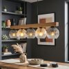 Ripoll hanging light, globe light, pendant light Ecru, black, 5-light sources