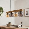 Koyoto hanging light, globe light, pendant light Ecru, black, 4-light sources