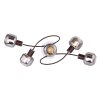 Globo KABU Ceiling Light copper, 5-light sources