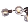 Globo KABU Ceiling Light copper, 5-light sources