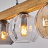 Koyoto hanging light, globe light, pendant light Ecru, black, 4-light sources