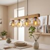 Koyoto hanging light, globe light, pendant light Ecru, black, 4-light sources