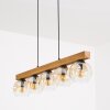 Ripoll hanging light, globe light, pendant light Ecru, black, 5-light sources