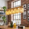 Basto hanging light, globe light, pendant light Ecru, black, 5-light sources