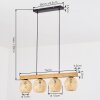 Basto hanging light, globe light, pendant light Ecru, black, 4-light sources