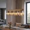 Koyoto hanging light, globe light, pendant light Ecru, black, 4-light sources