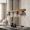 Koyoto hanging light, globe light, pendant light Ecru, black, 4-light sources