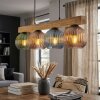 Koyoto hanging light, globe light, pendant light Ecru, black, 4-light sources