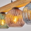 Koyoto hanging light, globe light, pendant light Ecru, black, 4-light sources