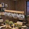 Ripoll hanging light, globe light, pendant light Ecru, black, 4-light sources