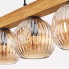 Ripoll hanging light, globe light, pendant light Ecru, black, 4-light sources