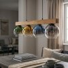 Koyoto hanging light, globe light, pendant light Ecru, black, 4-light sources