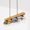 Koyoto hanging light, globe light, pendant light Ecru, black, 4-light sources