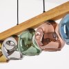 Ripoll hanging light, globe light, pendant light Ecru, black, 5-light sources