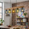 Ripoll hanging light, globe light, pendant light Ecru, black, 5-light sources