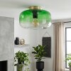 Boza ceiling light gold, black, 1-light source