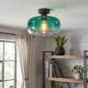 Boza ceiling light green, clear, 1-light source