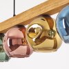 Ripoll hanging light, globe light, pendant light Ecru, black, 4-light sources